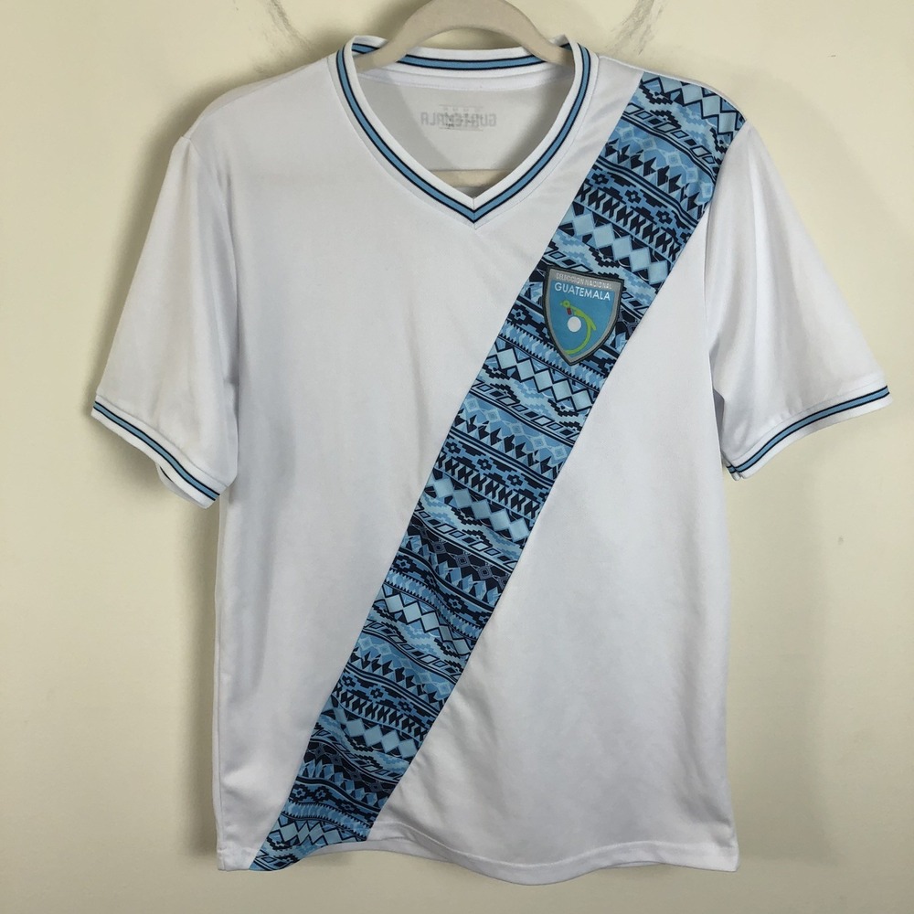 Guatemala National Team Home Soccer Jersey 2023/2024 Jersey Men's M White Futbol